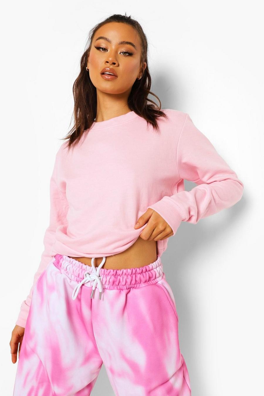Pale pink Basic Sweatshirt image number 1
