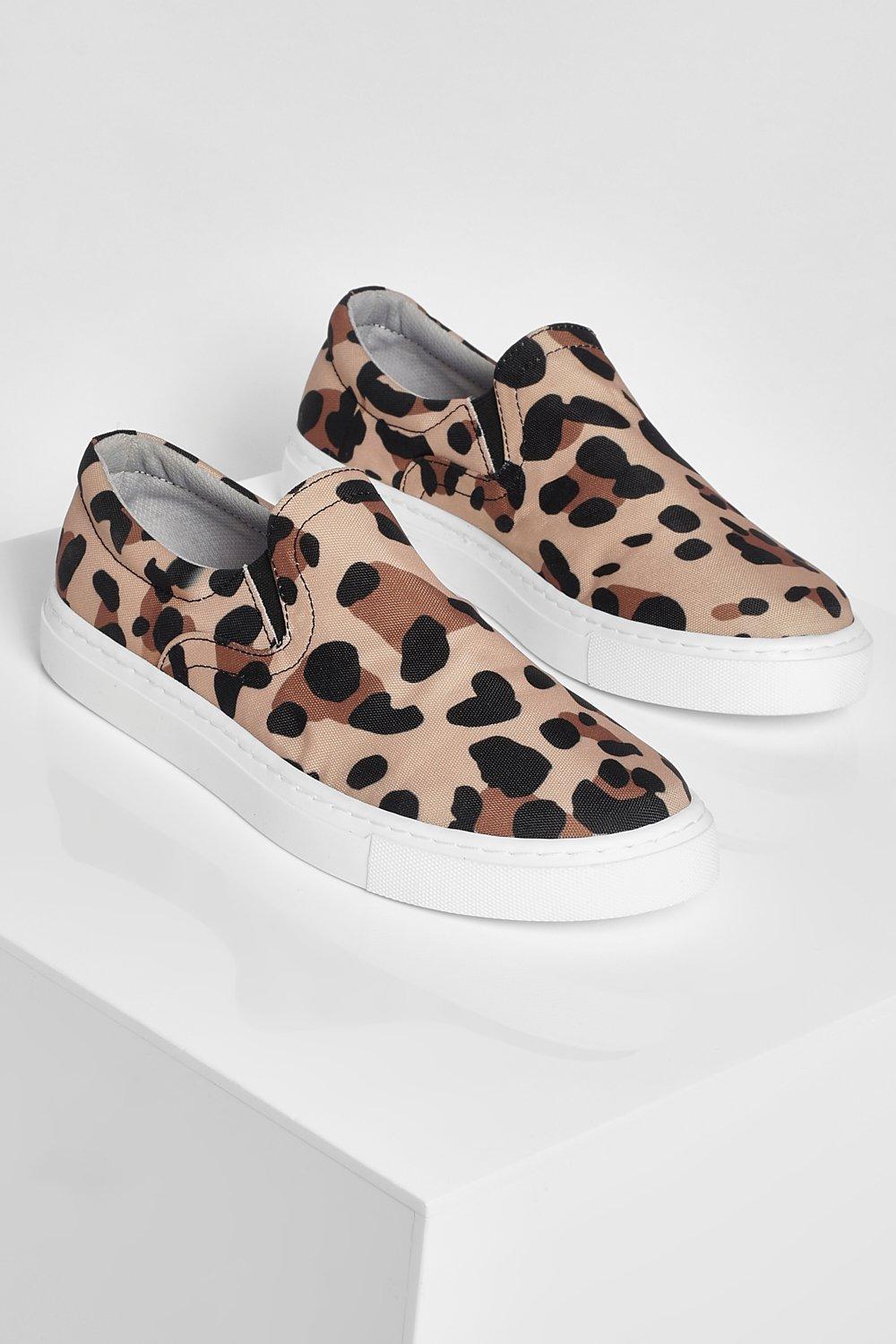 Leopard print shoes store boohoo