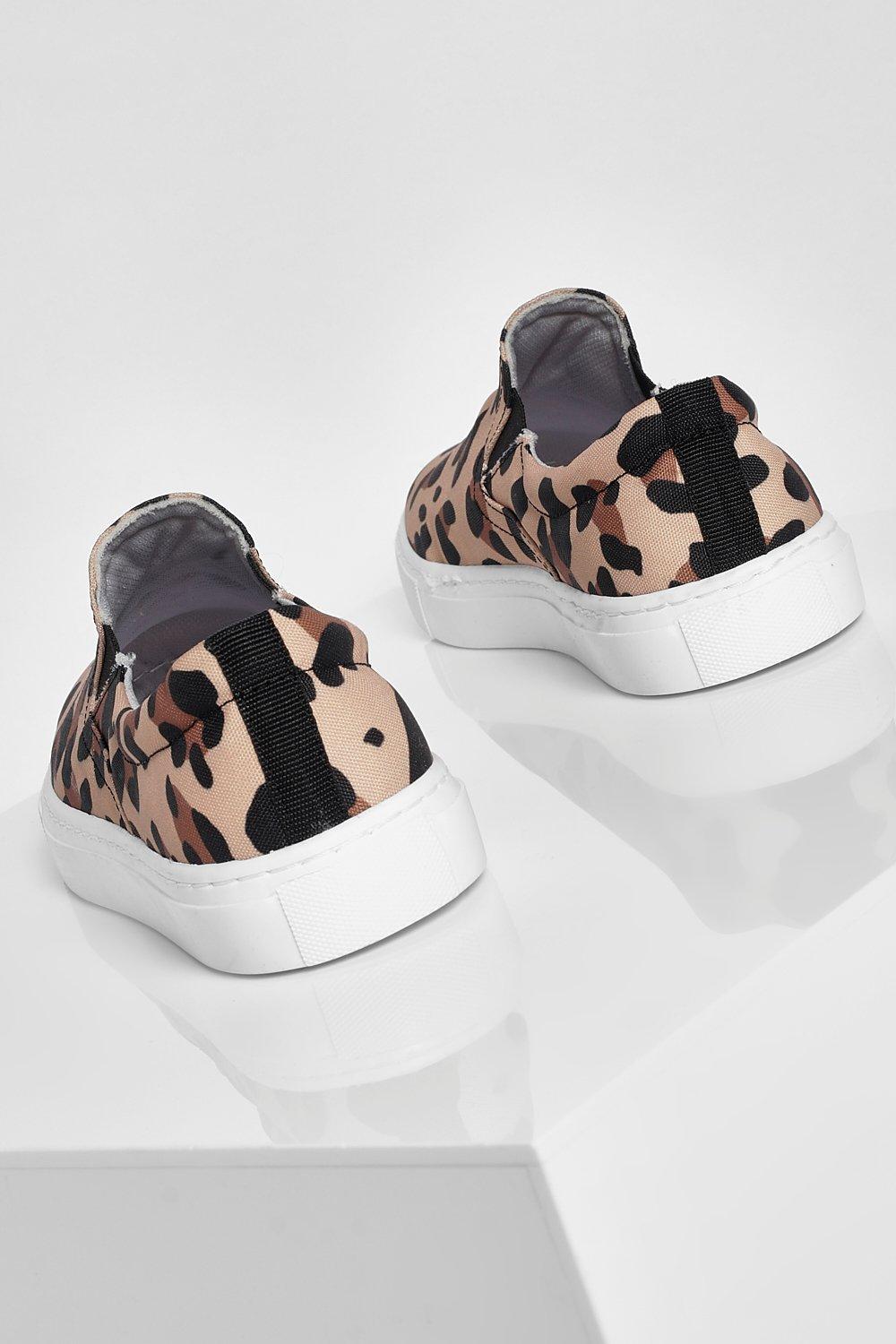 Boohoo hot sale leopard shoes