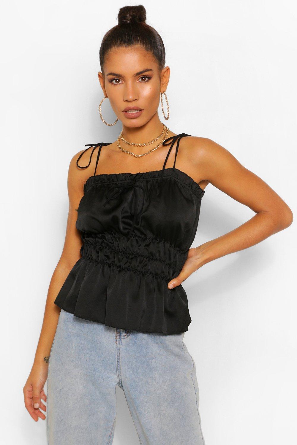 tan cami top
