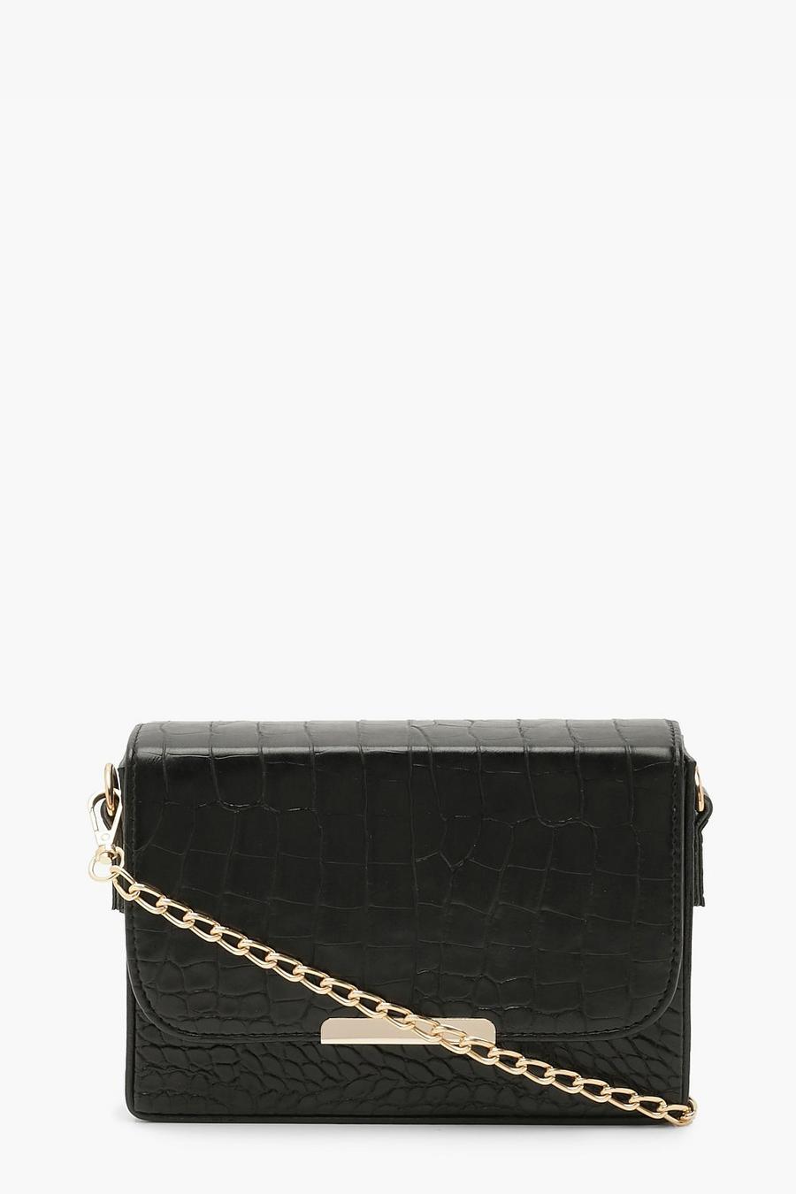 Croc Chained Crossbody Bag image number 1
