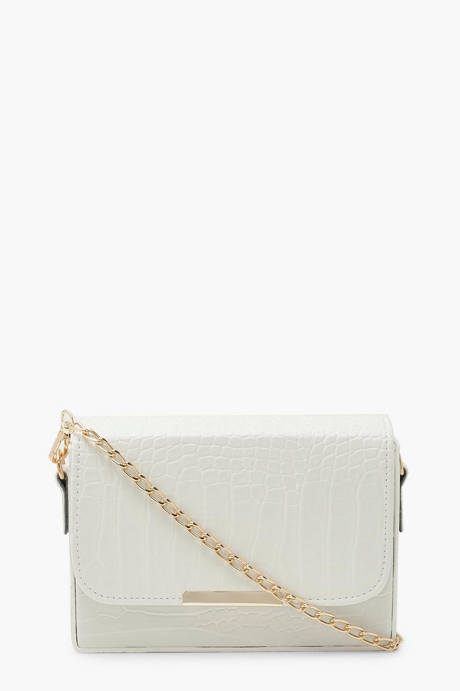 Croc Chained Crossbody Bag image number 1