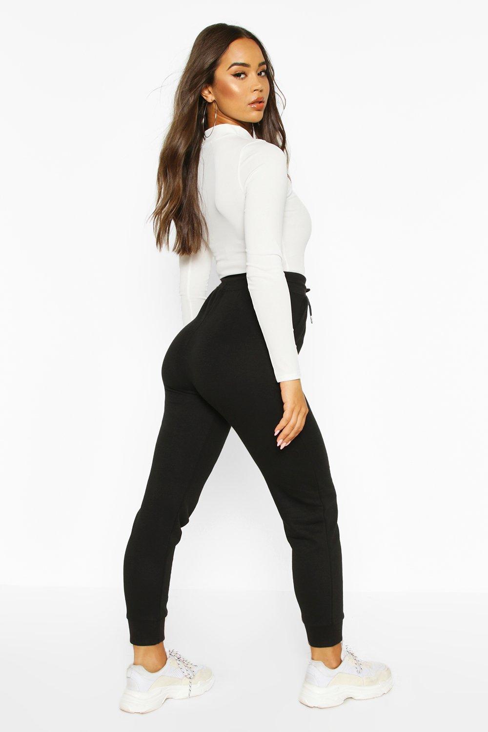 Skinny joggers best sale womens black