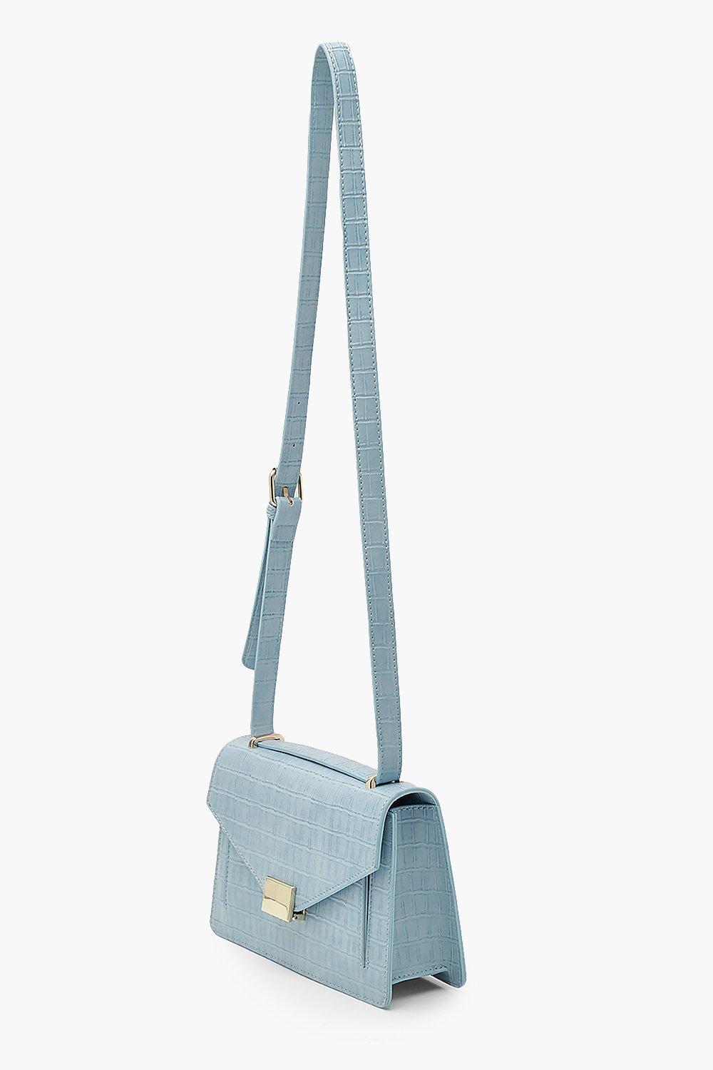 powder blue crossbody bag