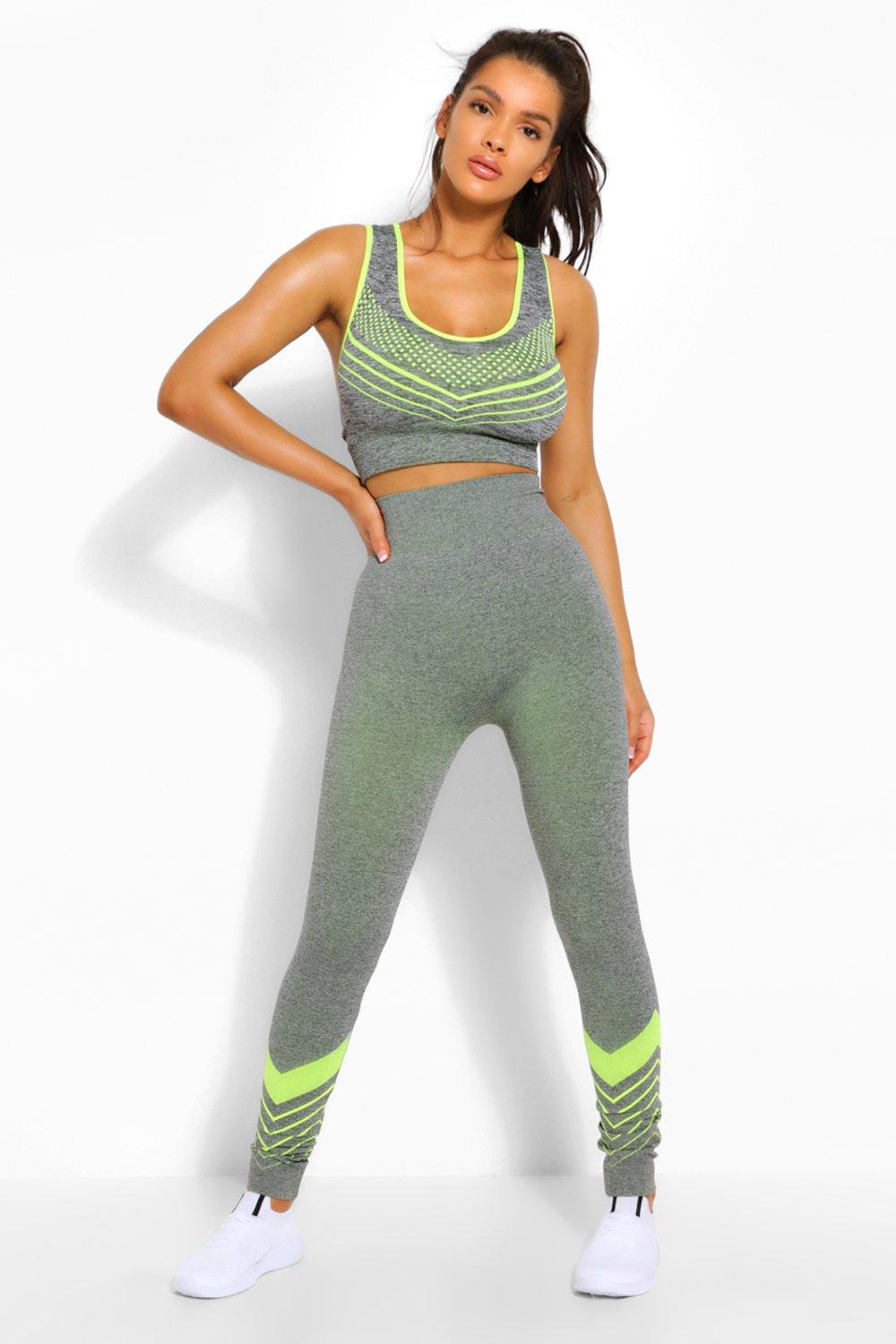 Sports Bra and Leggings Set -  UK