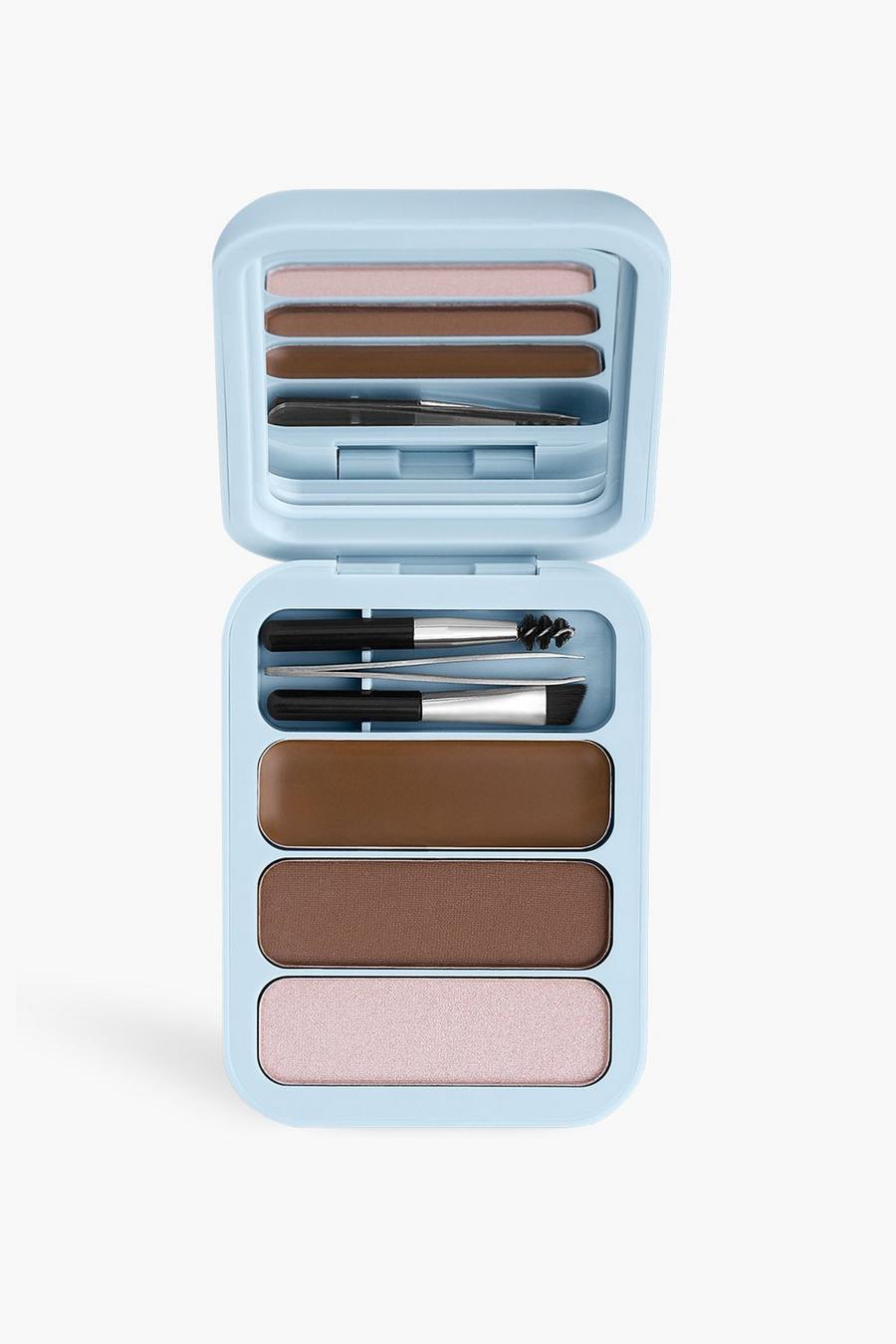 Kit de cejas Makeup Obsession Light-Med Brown, Multicolor image number 1