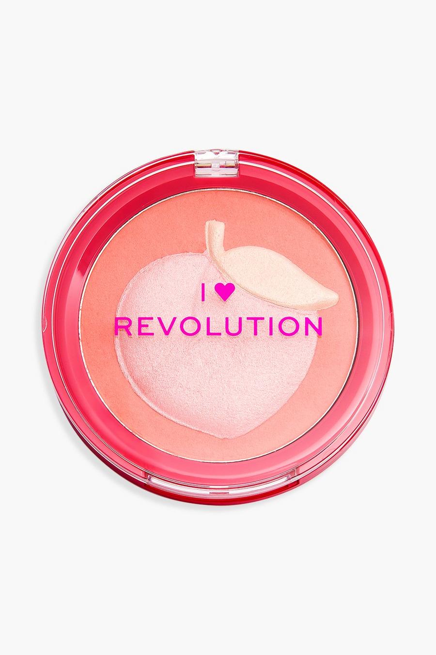Multi I Heart Revolution Fruity Blusher Rouge - Peach image number 1