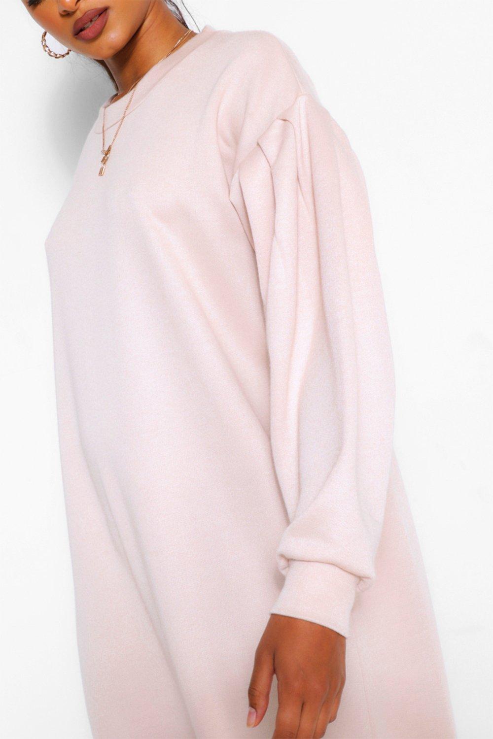 Missguided oversized sweater dress hotsell