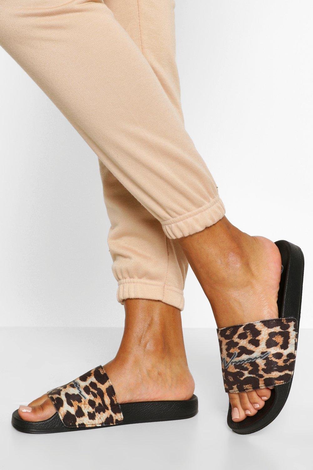 boohoo leopard print shoes