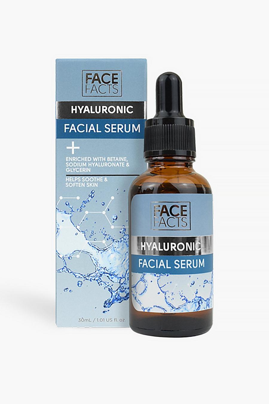 Face Facts - Siero viso all'acido ialuronico, Azzurro azul