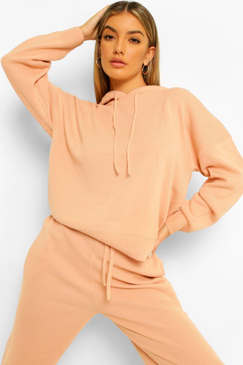 peach tracksuit womens