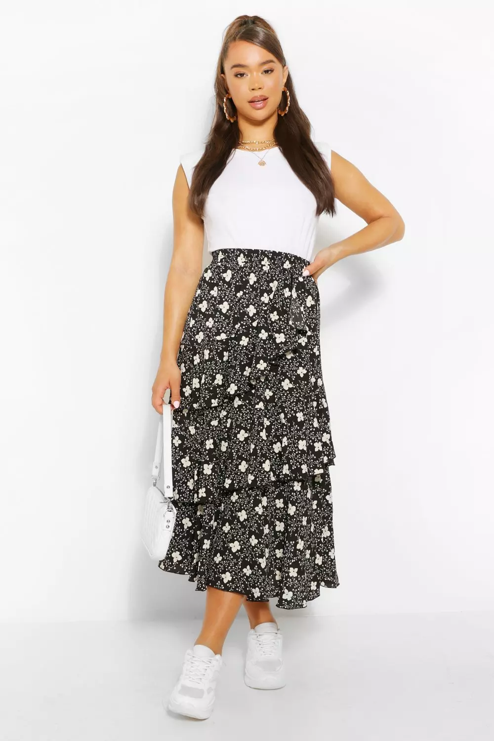 Floaty midi skirt store