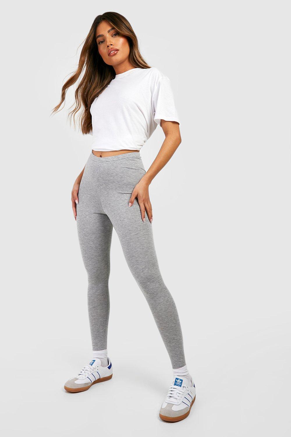 Buy Boohoo Tall Cotton Jersey Ruched Booty Boosting Leggings In