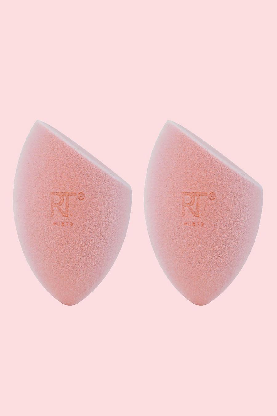 Pink rose Real Techniques 2 Pk Miracle Powder Sponge