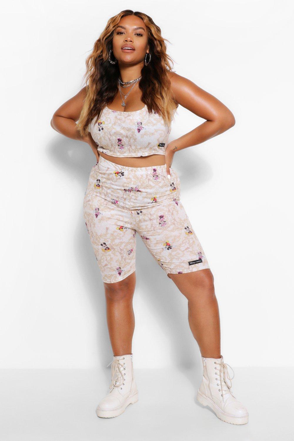 Plus size 2024 disney shorts