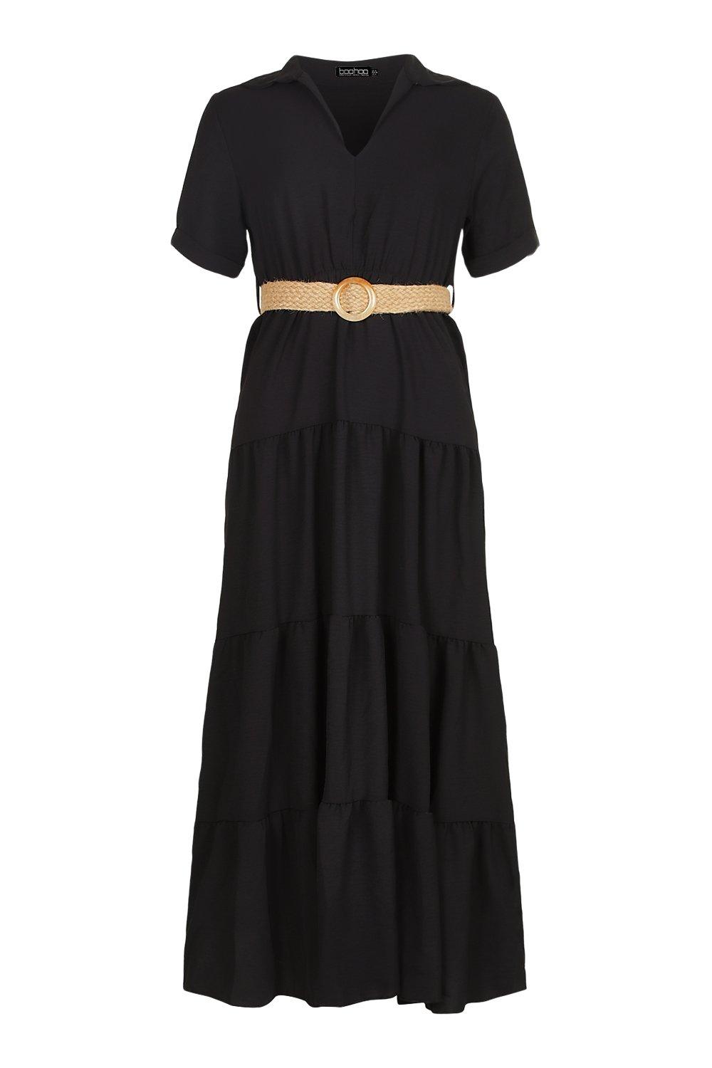 Belted Maxi Dress