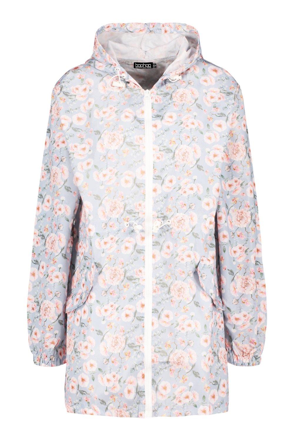 Floral shop rain mac