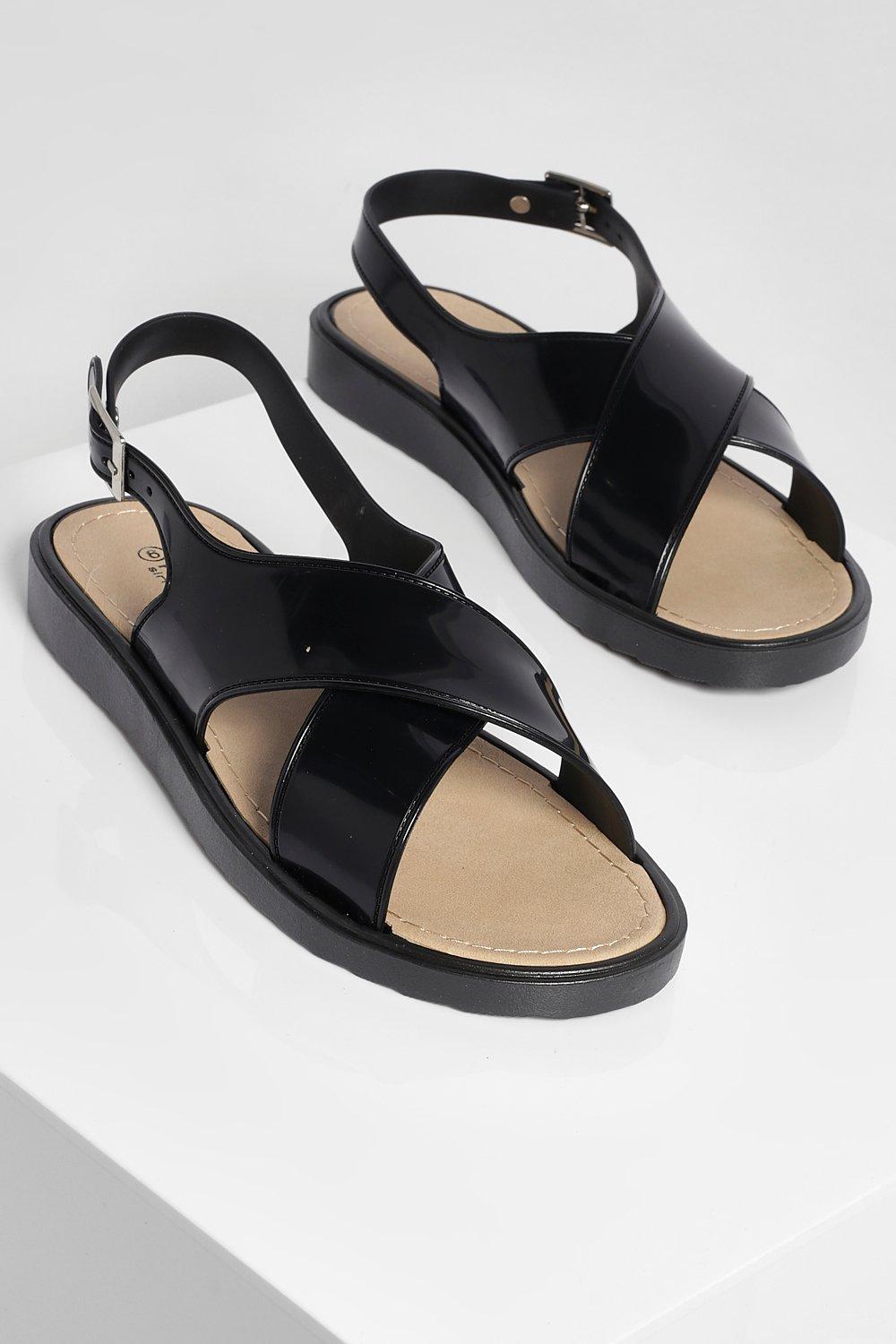 Plastic sandalen dames new arrivals