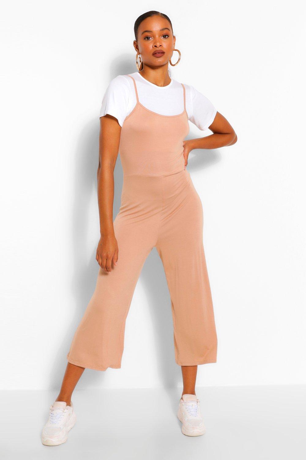 boohoo cami jumpsuit