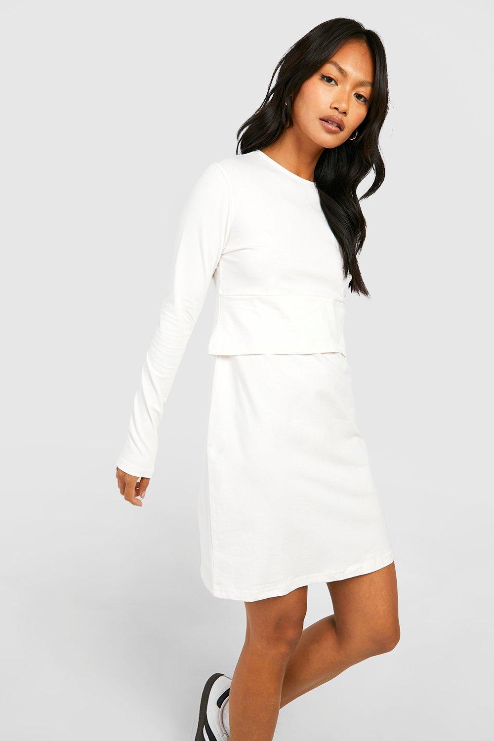 Crew hotsell neckline dress