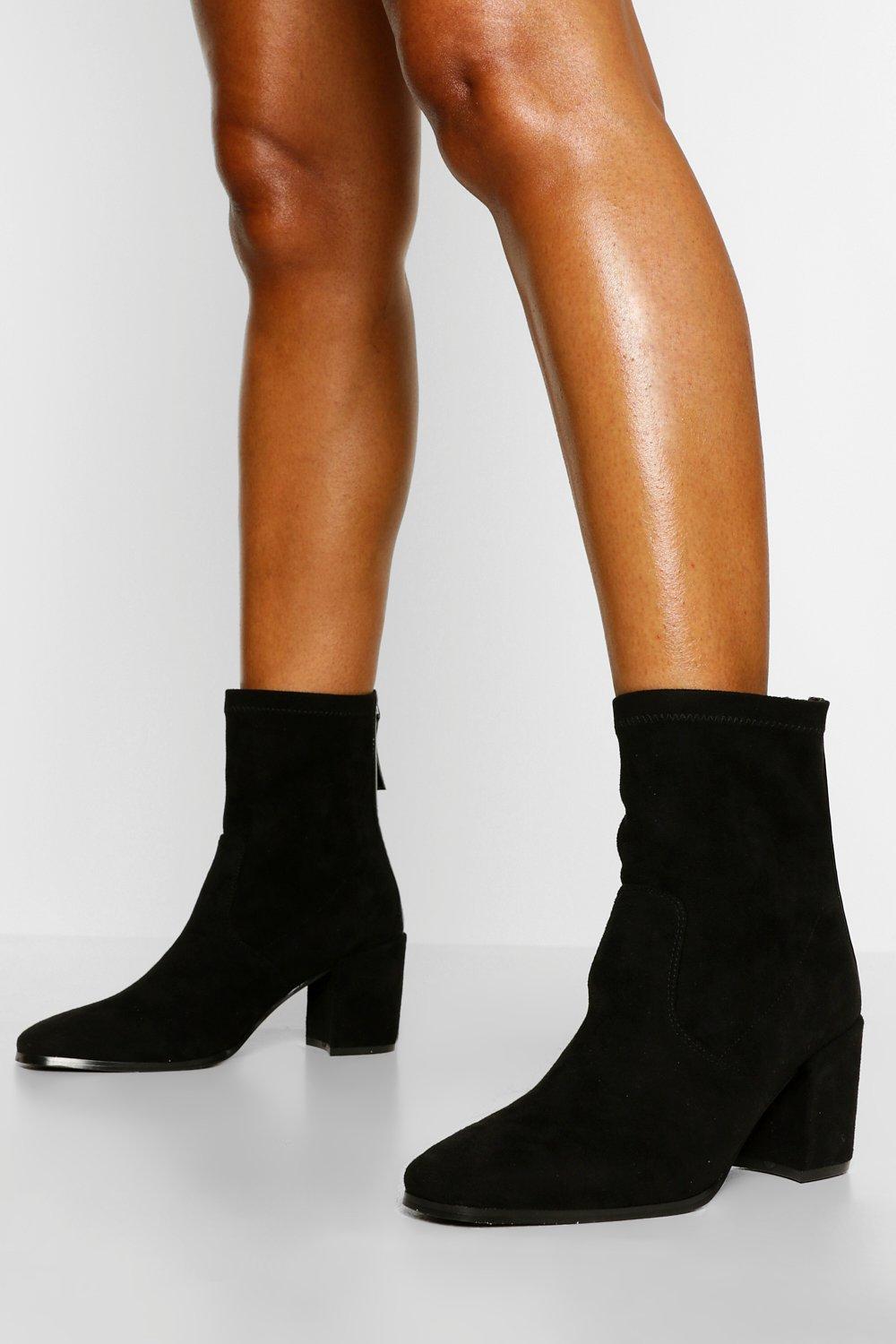 bottine chaussette femme