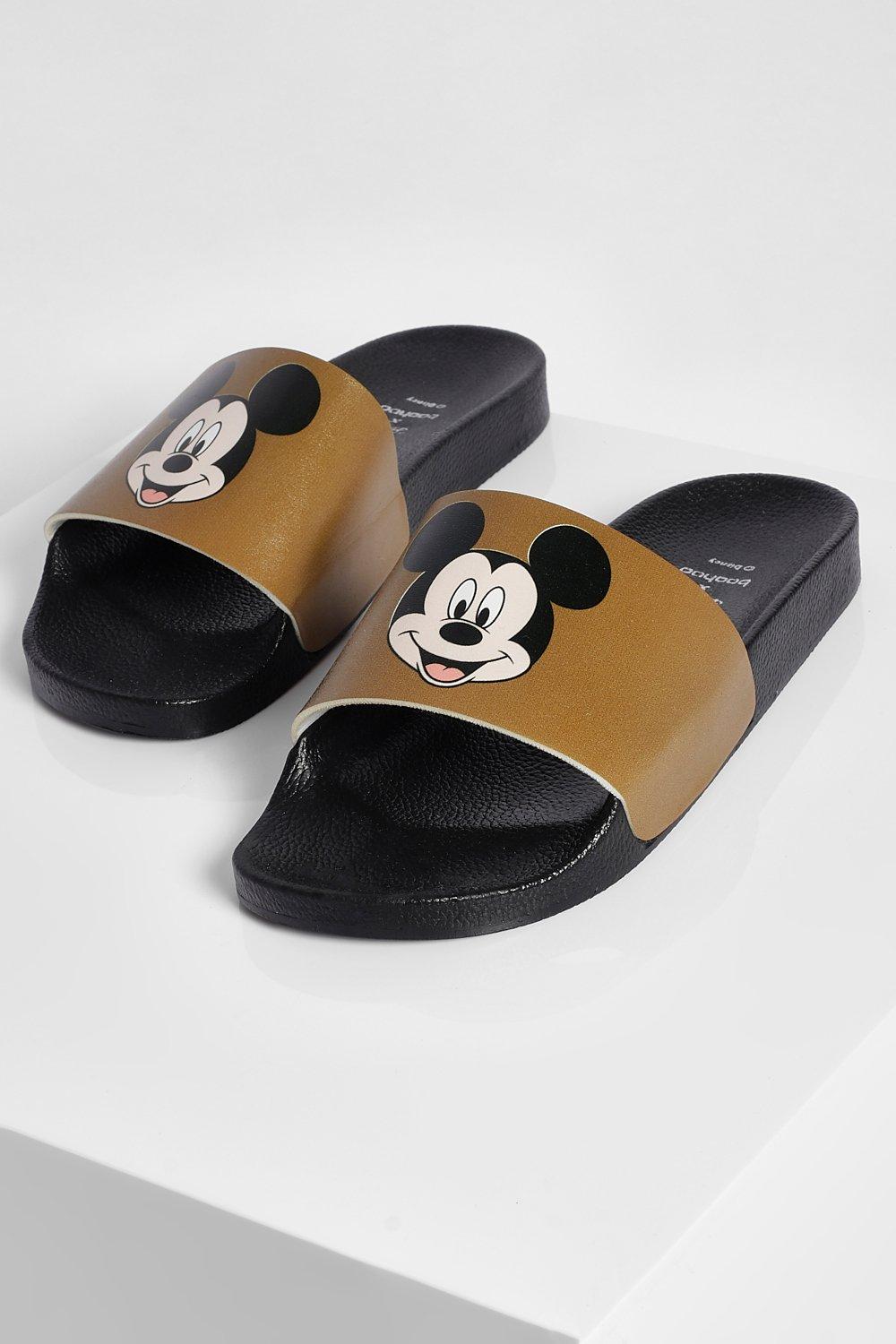 Mickey mouse slides on sale shoes