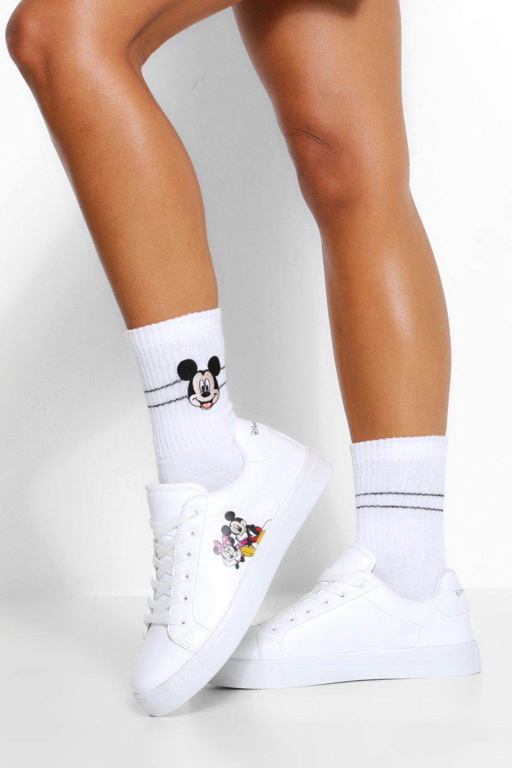 boohoo white trainers