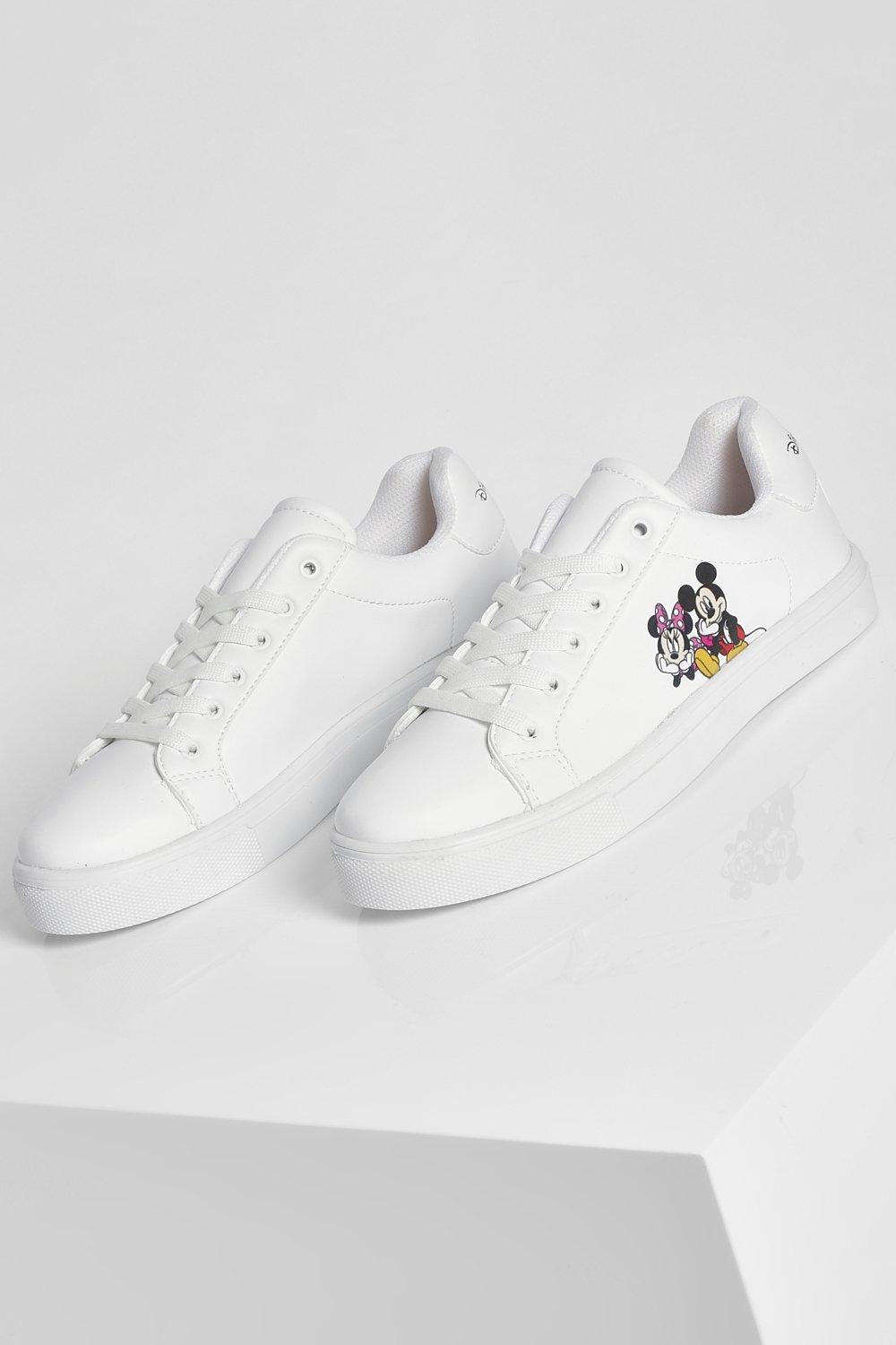 boohoo white trainers