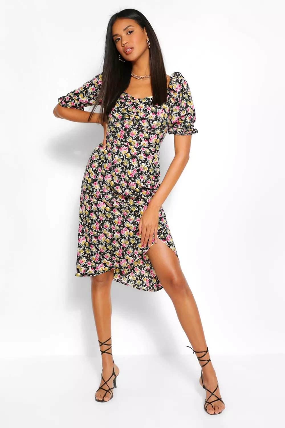 Forever 21 clearance floral midi dress