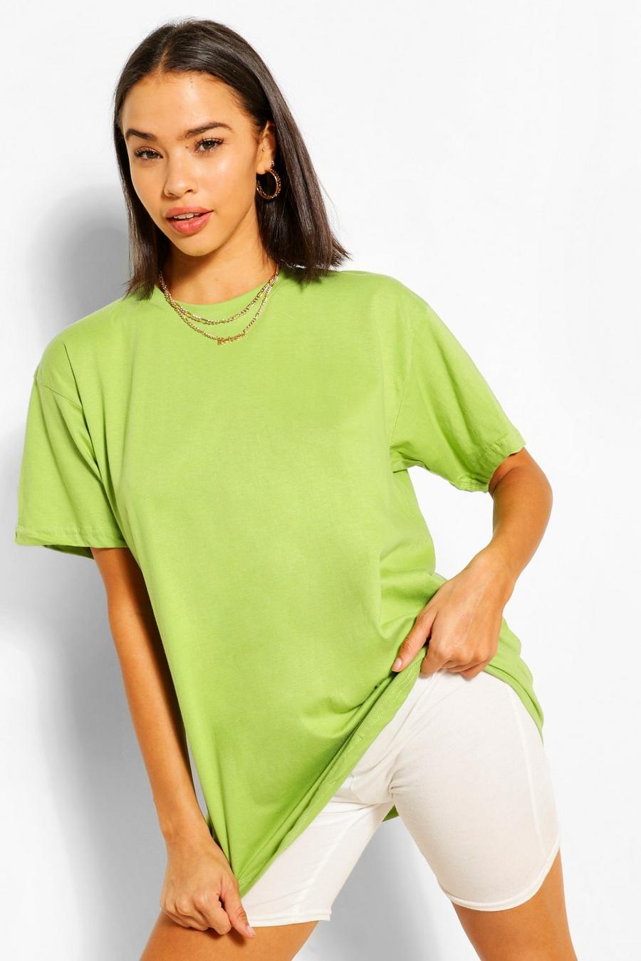 Pistachio Basic Short Sleeve T-Shirt image number 1