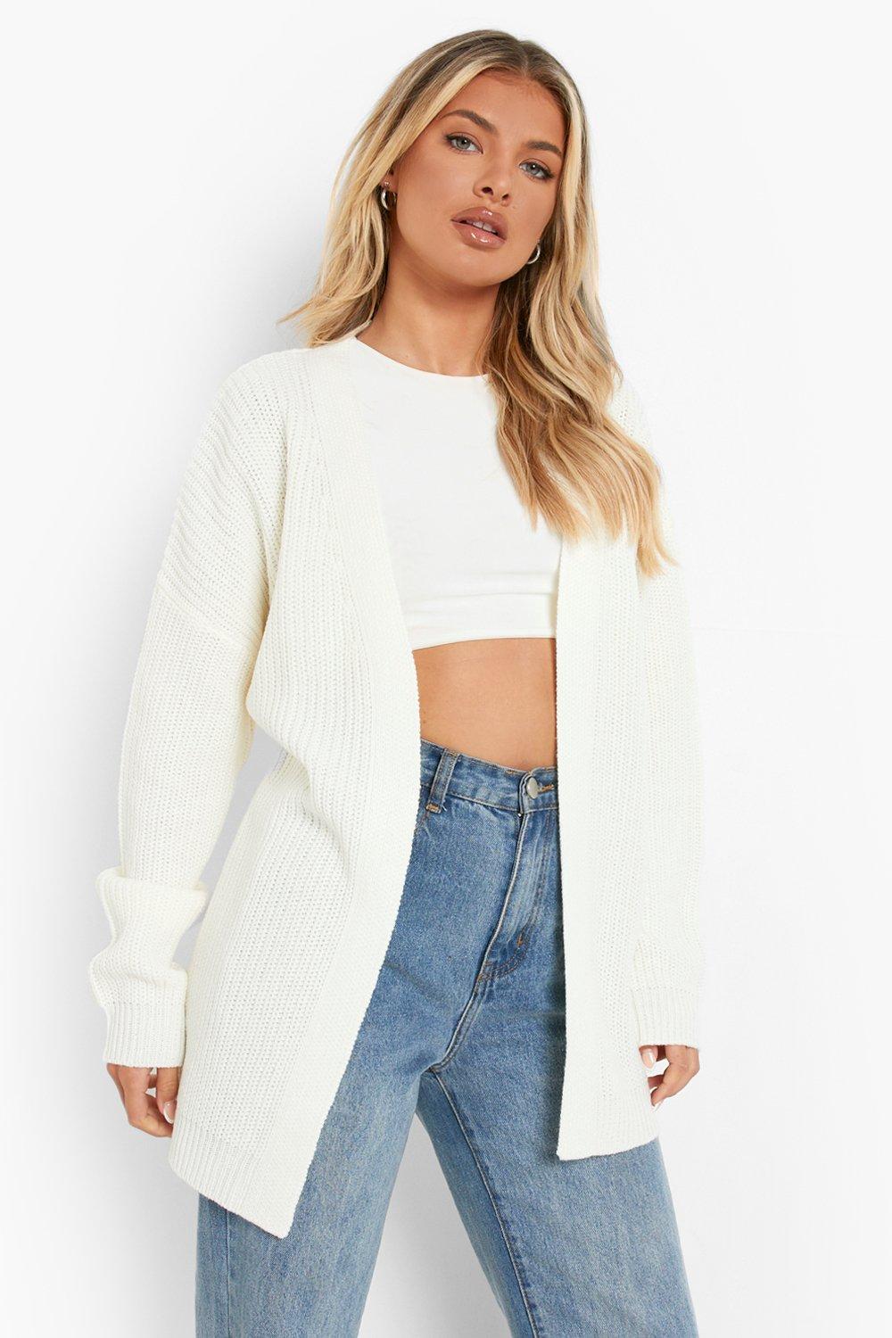 boohoo belted cardigan