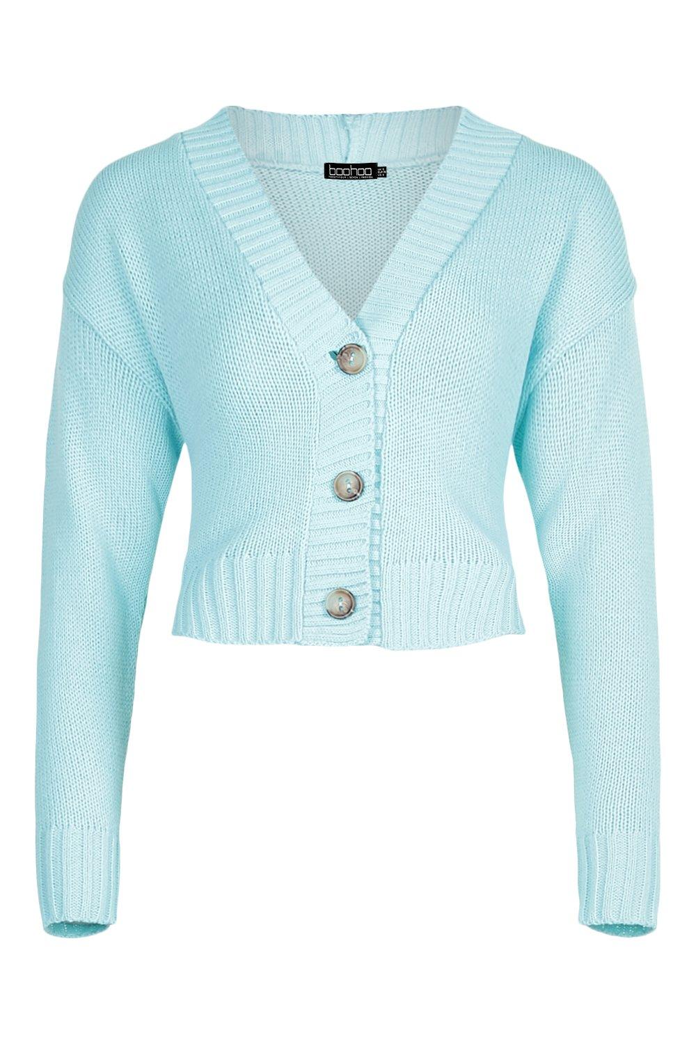 boohoo green cardigan