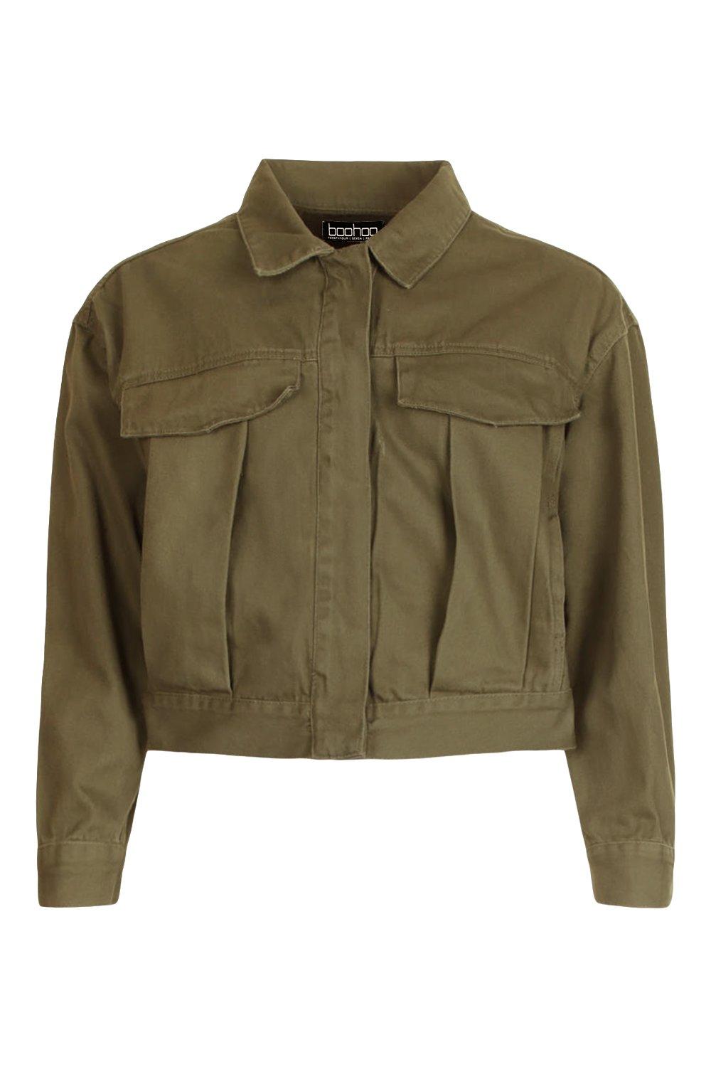 Boohoo top utility jacket