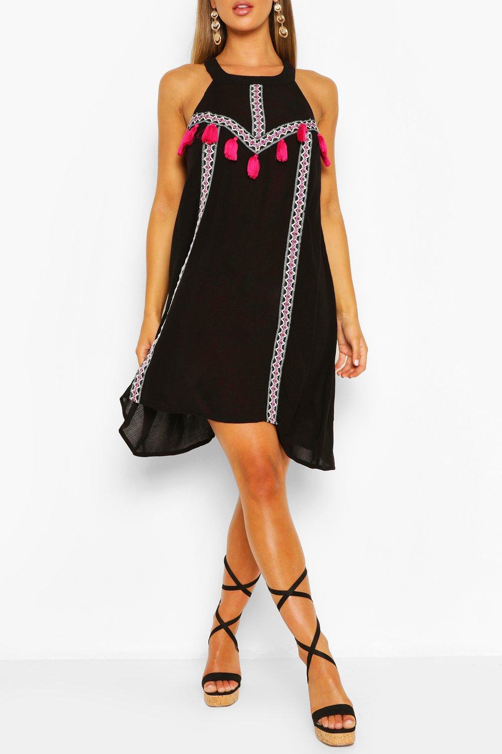 tassel swing dress