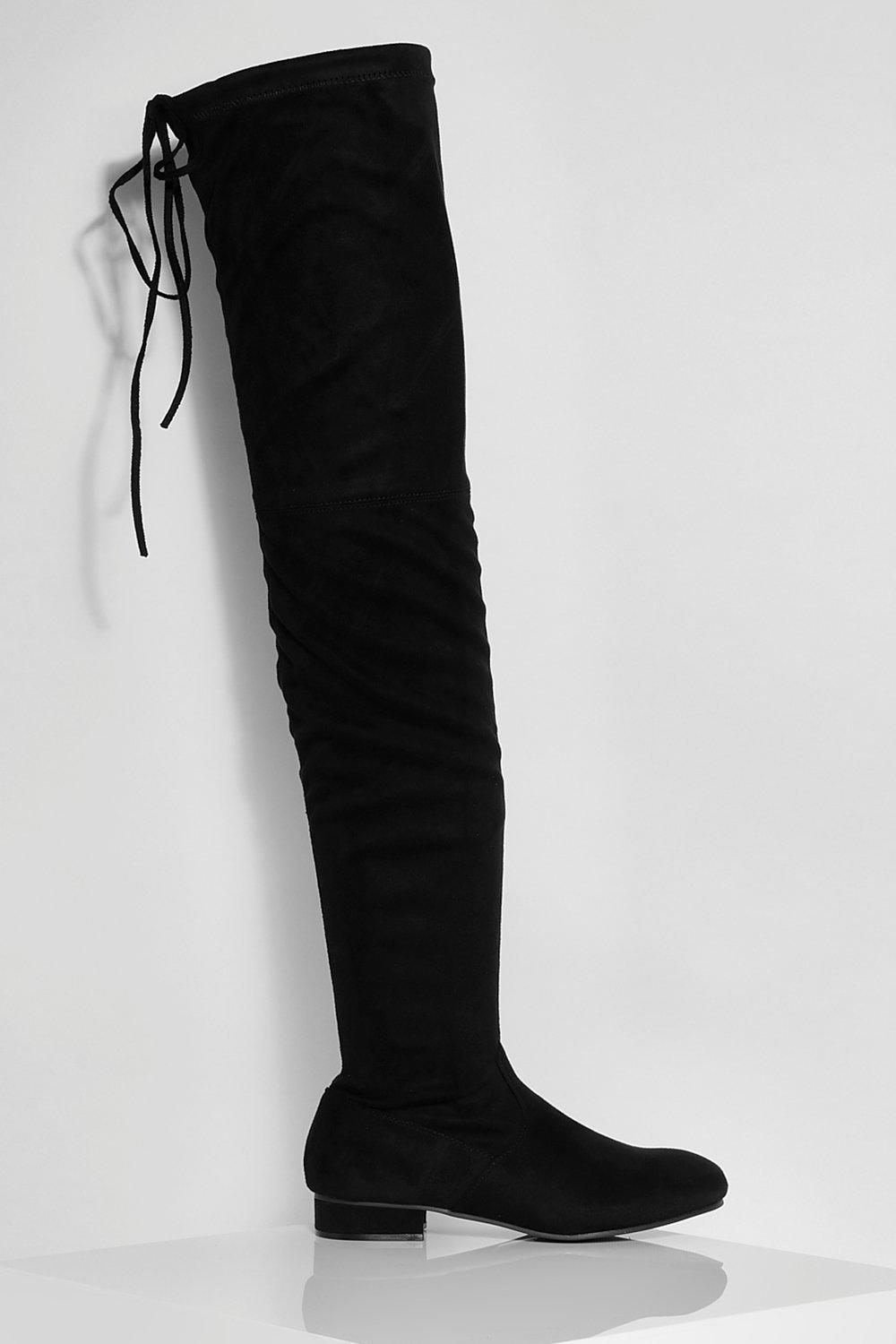 Extended calf over hot sale the knee boots