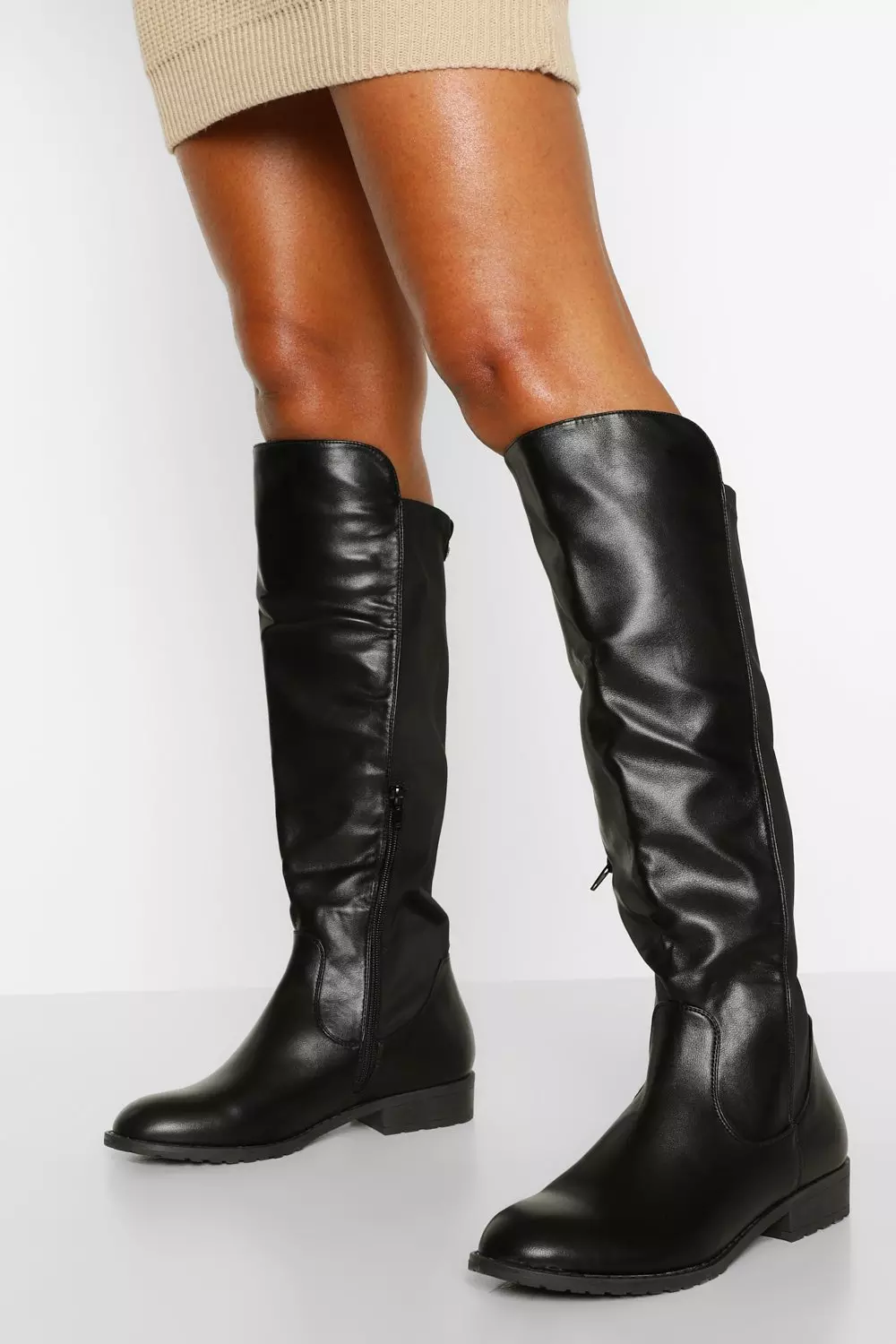 Petite shop riding boots