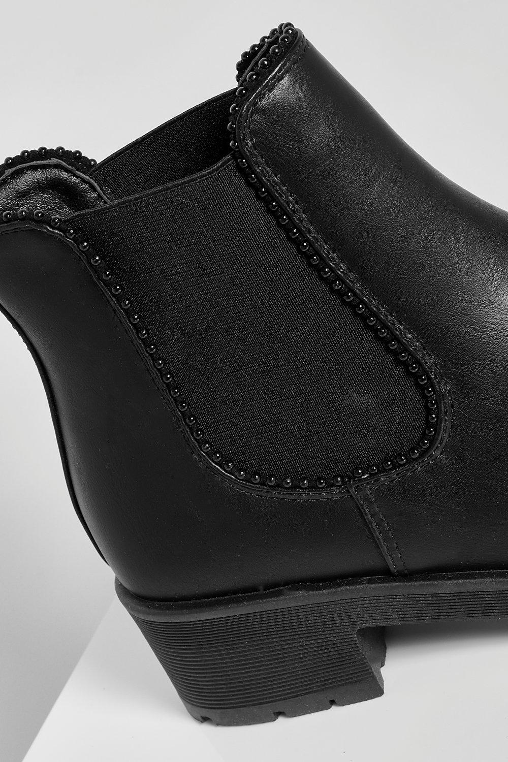 Park lane outlet flat chelsea boots