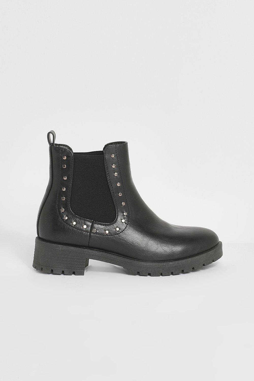 Stud detail 2025 chelsea boots