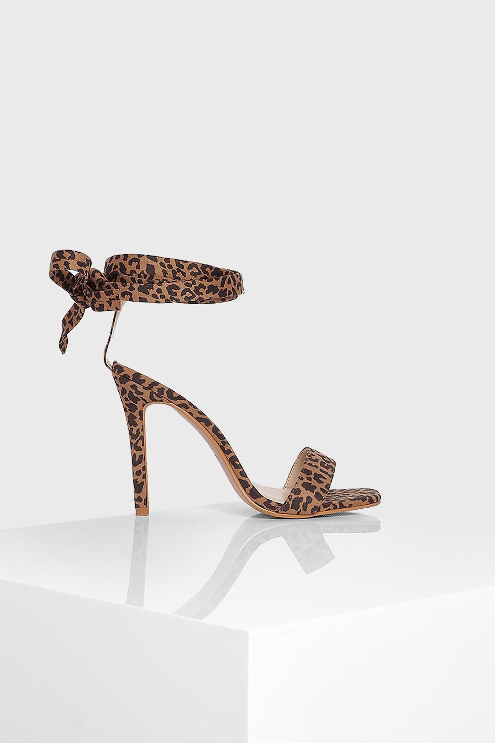 Scarpe leopardate store con tacco