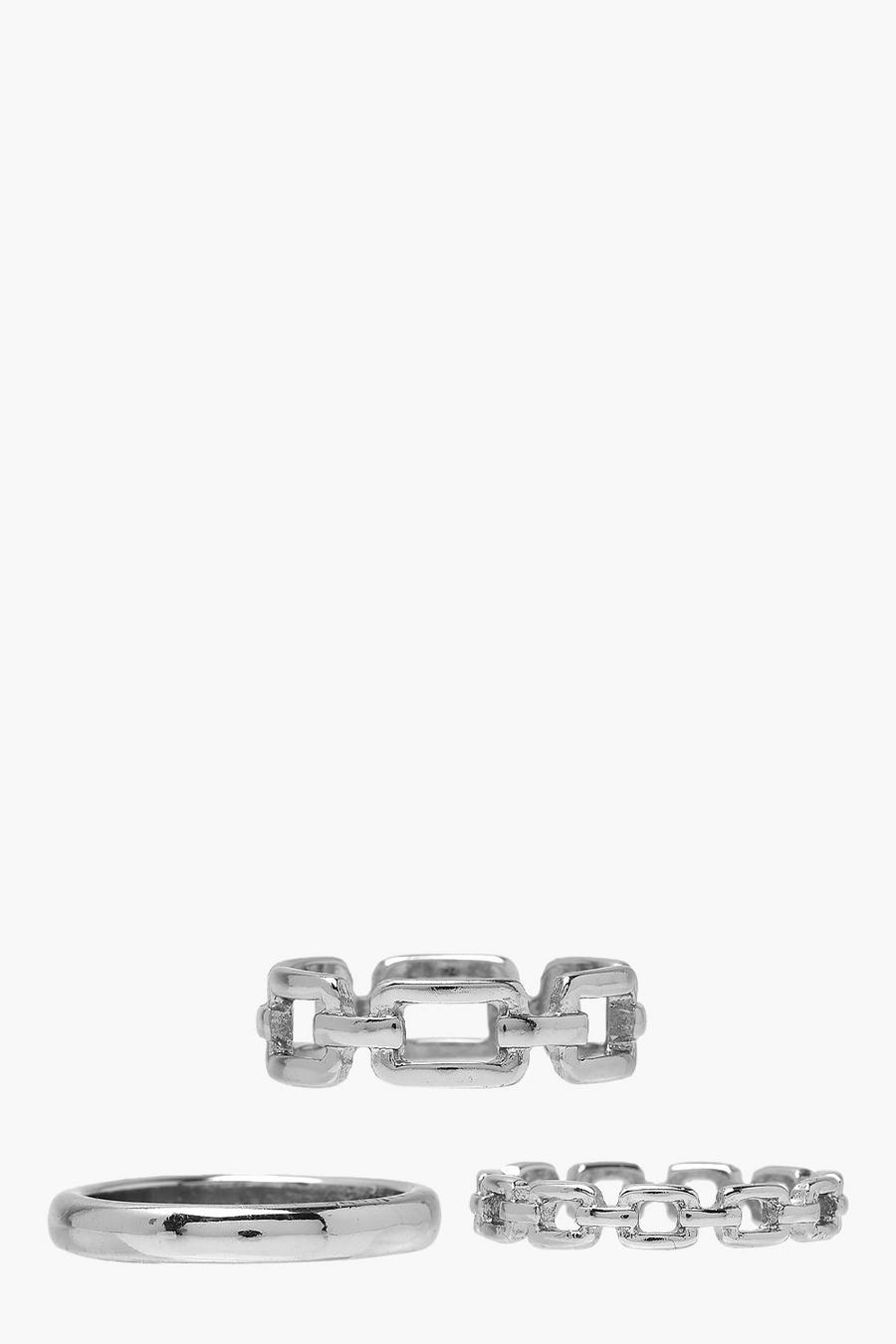 Chain Link Ring 3 Pack image number 1