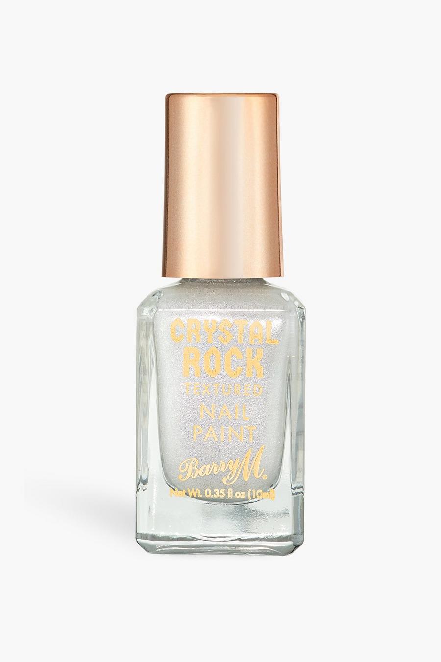 White Barry M Crystal Rock Nail Paint Moonstone