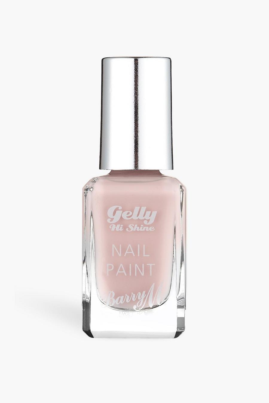 Pale pink Barry M Gelly Nail Paint Pink Lemonade image number 1