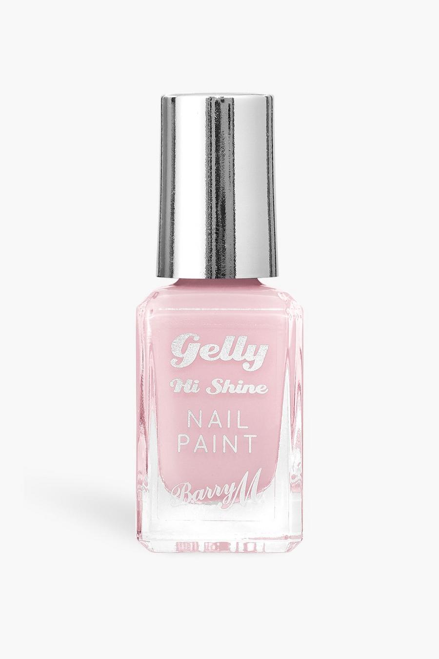 Baby pink Barry M Gelly Hi Shine Nail Paint Candy image number 1