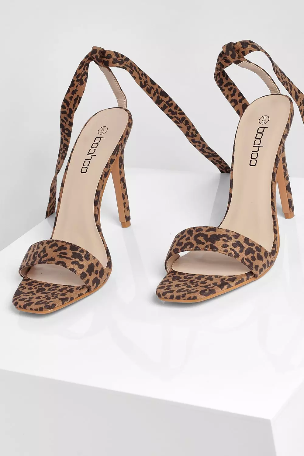 Barely there clearance leopard heels