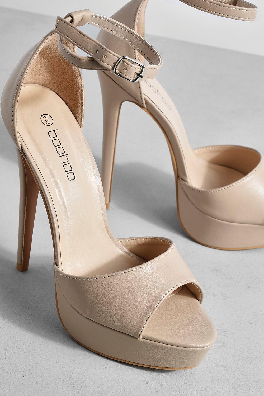 Nude on sale stiletto heels