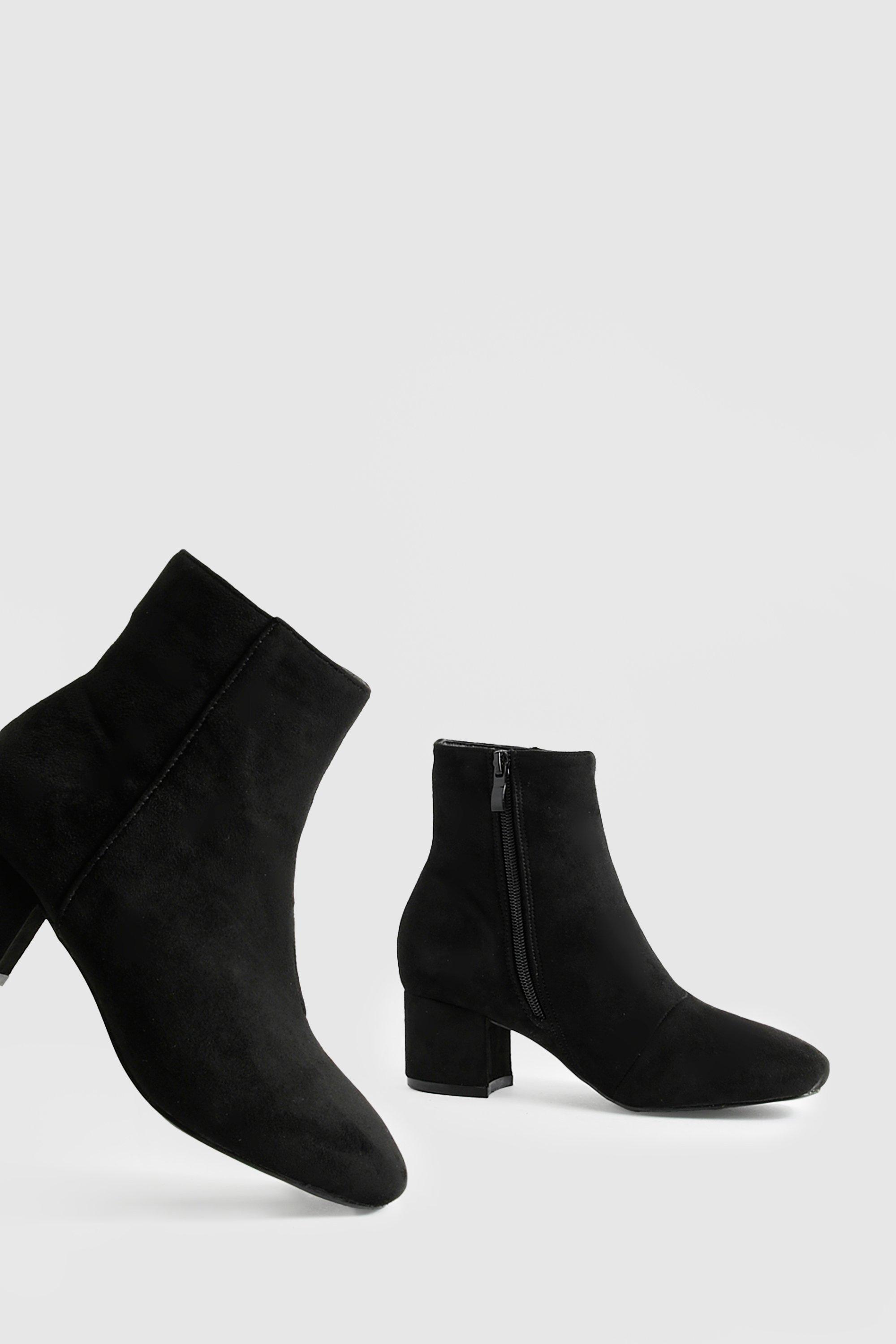 Black boots best sale wide fit