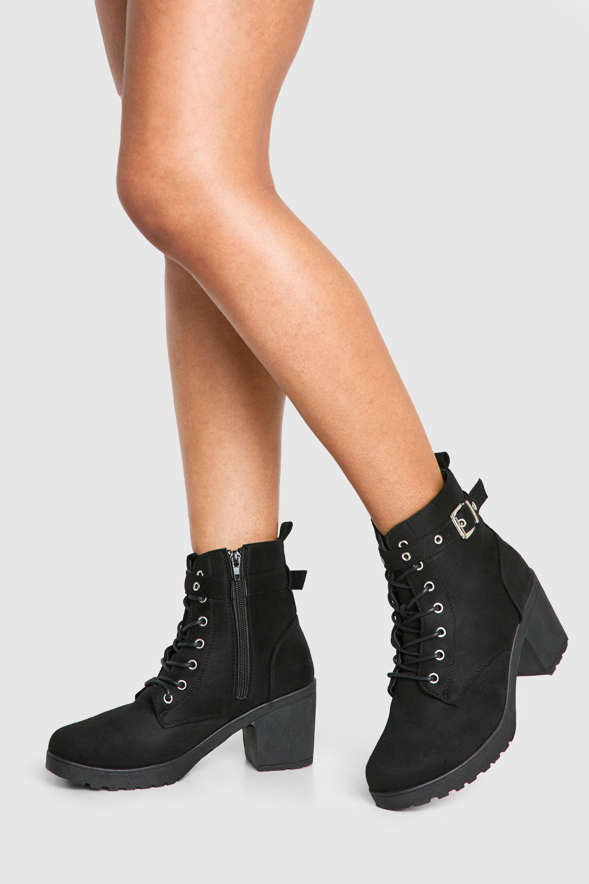 Boohoo hiker boots best sale