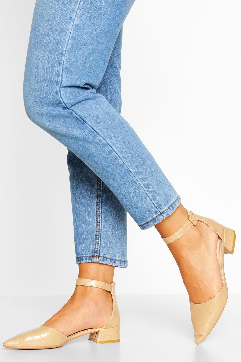 teal ballet pumps