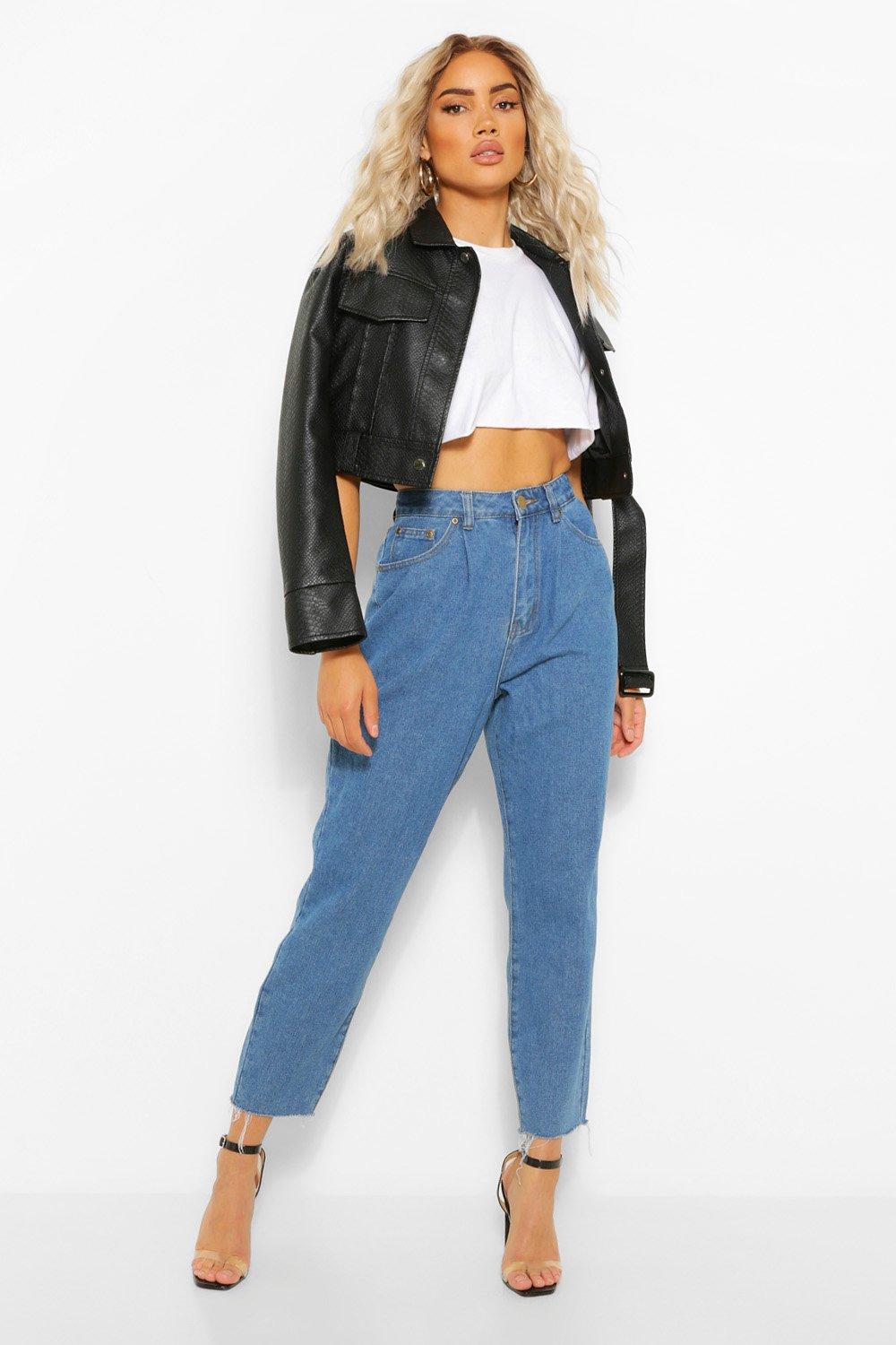 Wide Leg Jeans Women S Wide Leg Jeans Boohoo