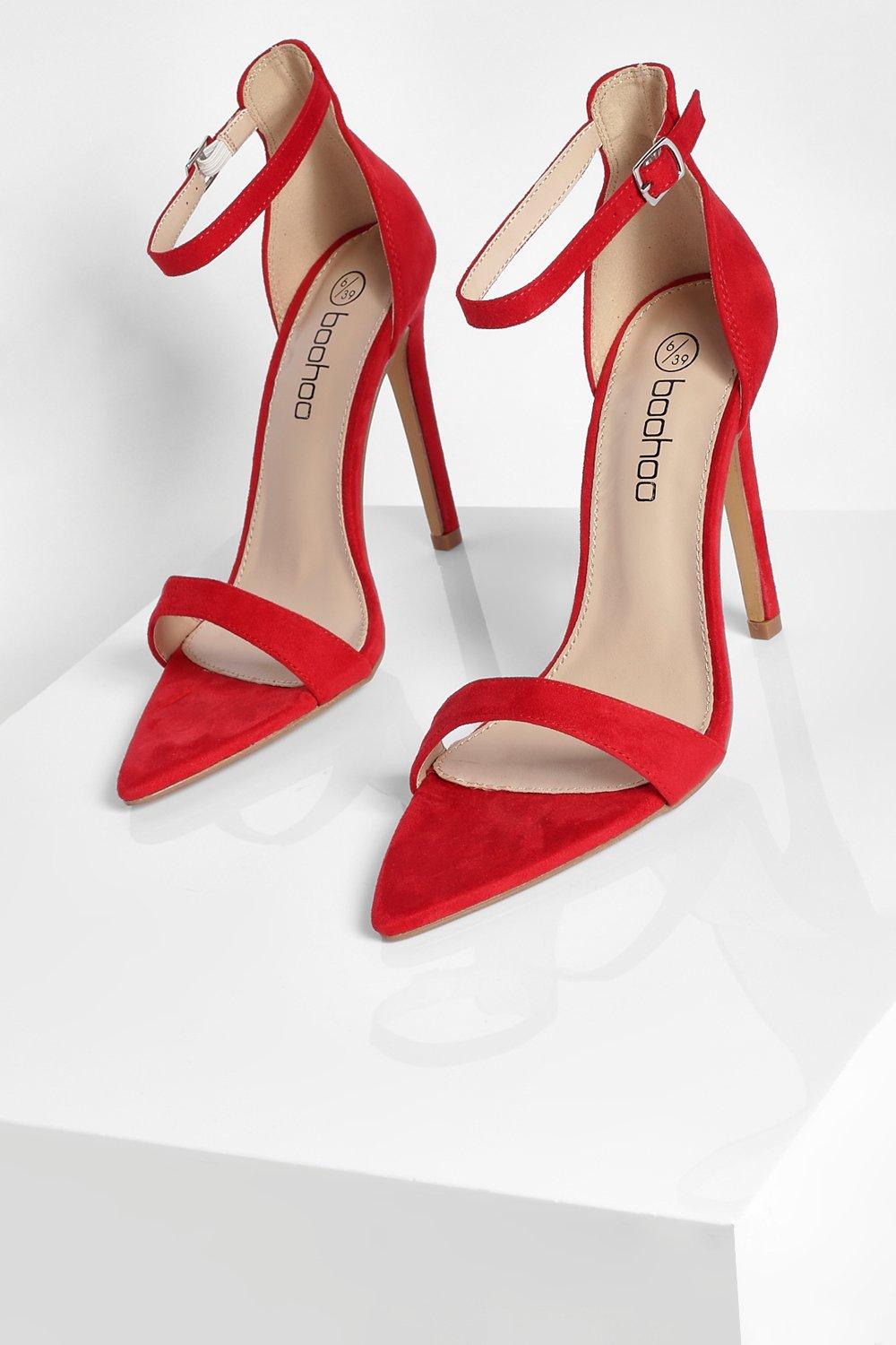 Boohoo on sale red heels